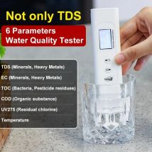 LS310 Tester della qualità dell'acqua TDS TOC COD Multi-parametro Impermeabile IP67 EC Temperatura 4 Il colore della retroilluminazione indica UV275