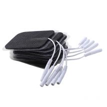 50P/100P Non-woven Fabric Self Adhesive 5x6cm Muscle Stimulator Electrode Pads for Tens Digital Machine Replacement Pads