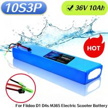 10S3P 36 V 10000 mAh wiederaufladbarer 18650 Li-Ionen-Akku für FIIDO Folding Moped City Bike D1 D2 D2S D4S.