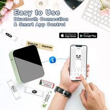 Stampante termica per etichette Marklife P15 simile alla etichettatrice D11 D110 D101 Etichettatrice Bluetooth wireless con etichetta adesiva