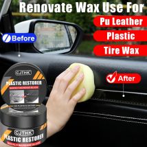 Auto-Kunststoff-Restaurator, zurück zu schwarz, glänzend, Auto-Innenraum, Leder und Panel-Erneuerung, Wachs-Beschichtungsmittel, Auto-Politur und Reparatur-Beschichtung