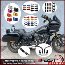 Für Harley Softail Low Rider ST117 FXLRST 22–24 hintere Satteltaschenhalterung, Handschutz, Bremskupplungshebel, Steuerhebel
