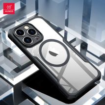 Xundd For iPhone 13 14 15 Pro Max Plus Magnetic Case Shockproof Protective case Wireless Charging Magnet Phone Cover For Magsafe