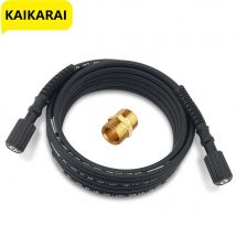 5-10M Tool Daily Hochdruckreiniger-Schlauch zum Austausch und Verlängerung M22-14mm auf M22-15mm Verlängerungskupplungssatz