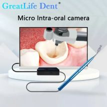 GreatLife Dent Dental Micro Intraorale Kamera Echtzeit-WLAN 24-Zoll-Bildschirm Visuelle Wurzelkanalentfernung/Mundspiegel/Endo-Motor