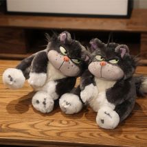 25 cm süße Plüschpuppe Spielzeug Luzifer Katze Plüschtiere schlechte Katze gefüllte Kuscheltiere
