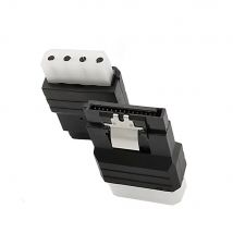 IDE Big 4 Pin to SATA 15 Pin Converter Male to Female SATA Hard Disk Power to Normal Hard Disk Data Power Extend Cable Adapter