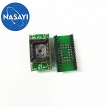 1pcs/lot IC Test Socket PLCC28 turn DIP28 adapter adapter blocks the conversion Block burning seat parts In Stock