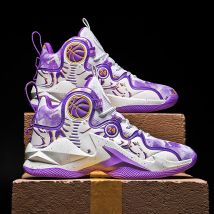 Unisex Basketball Shoes Anti Slip Cushioning Rebound Outdoor Sports 2025 New Field Training Basketball Boots for Men Women