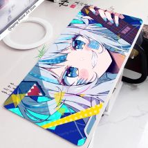 1pc Hololive Gawr Gura Spiel Anime Mauspad Maus matte Schreibtisch matte mit Pad Gaming Zubehör Prime Gaming xxl