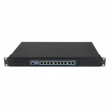 1U Rackmount Firewall Appliance intel Celeron 3965U/3865U 10x 8x 6x Gigabit Ethernet Network Server
