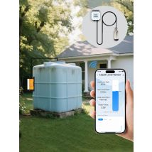 Morayelec ME202W 10m High Accuracy Gauge Tuya Smart Home Liquid Level Alarm System Long Distance Submersible Liquid Level Gauge