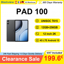 Blackview Tablet OSCAL PAD 100 12'' 2K FHD+ 36(12+24)GB RAM 256GB ROM Unisoc T615 9000mAh Android 15 4G Tablet-PC