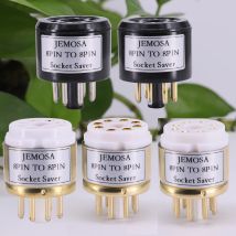 1PC 8Pin TO 8Pin Tube Socket Saver Test Socket For KT88 6SL7 6SN7 6L6 6V6 EL34 6N8P 6N9P 6550 Audio Vacuum Tube Amplifier