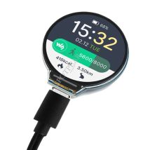 Raspberry Pi PICO RP2040 Entwicklungsboard Onboard 1,28 Zoll runder Touch-LCD-Bildschirm / Beschleunigungsmesser / Gyroskop-Sensoren