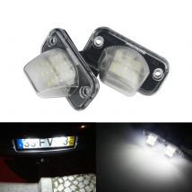 ANGRONG LED Licence Number Plate Light For VW Transporter T4 Multivan Caravelle MK4 Eurovan