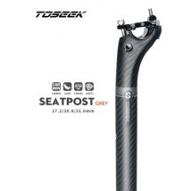 Sztyca podsiodłowa TOSEEK Carbon 3K Weave Matt Offset 20mm Sztyca podsiodłowa 27.2/31.6mm Długość