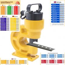 31T hydraulische Stanzmaschine Locherwerkzeug CH-60 platzsparend für L-, H-Typen von Flachkupfer, Sammelschiene, Glätteisen usw