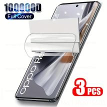 3PCS Pellicola idrogel di alta qualità per OPPO Reno 14F 13F 13 Pro 14 Pro Protezioni schermo a copertura totale 11F 12F 8/9/10 Pro Pellicola morbida