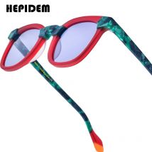 HEPIDEM acetat polarisierte Sonnenbrille Frauen neu in trend igen berühmten Marken designer High-End Vintage quadratische Sonnen