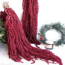 3 szt. Suszone kwiaty do zawieszenia, naturalny amarynt, łzy miłości, dekoracja świąteczna, dekoracja domu, na przyjęcie, do ogrodu, na ławę weselną, aranżacje.