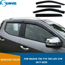 Weather Shield Window Visor For Maxus T60 T70 T90 Ldv Ute 2017 2018 2019 2020 2021 2022 2023 2024 2025 Rain Sun Guard Deflector