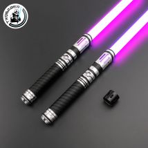 TXQ Smooth Swing SNV4 PRO Lightsaber Heaving Dueling Blaster Metal Hilt 12 colori 16 suoni giocattoli Cosplay regalo Laser Light Saber
