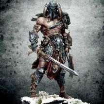 Unbemalter Harzmodellbausatz, Nordic Dragon Slayer (doppelköpfig), unmontiert und unbemalt GK, 1099R