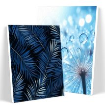 Sdoyuno malerei malt nach zahlen blatt blau kunst farb markierungen aquarell wand kunst bild zeichnung auf leinwand dekorative malerei