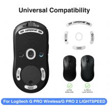 Occhiali Mouse Glide Pattini Per Logitech G Pro Mouse Da Gioco Wireless Piedi Antiscivolo Adesivi Pad X 2 Pro2 LIGHTSPEED SUPERLIGHT 2