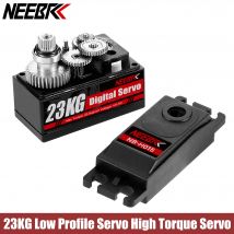 NEEBRC 23KG Low Profile Digital Servo High Torque Full Metal Gear for 1/8 1/10 RC Cars Axial Scx10 Crawler Plane Accessories