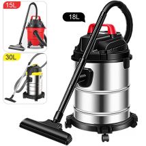 15L/18L/30L Aspirapolvere Bagnato e Asciutto Tenuto In Mano Multifunzionale Secchio Aspirapolvere Collettore di Polveri Casa Auto Commerciale