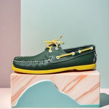 Kuh Leder Männer Casual Schuhe Luxus Marke Leder Loafer Mokassins Hohe Qualität Boot Schuh Bequem