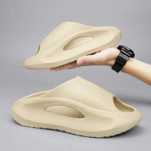 Männer Hausschuhe Sommer EVA Weichen sohlen Plattform Rutschen Unisex Sneaker Sandalen Casual Strand Schuhe Frauen Indoor Outdoor Große Größe