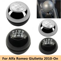 Per Alfa Romeo Giulietta 2010 2011 2012 2013 2014 2015 2016 2017 2018 Auto Pomello Del Cambio Leva Del Cambio Bastone Pallamano Tappo di Copertura