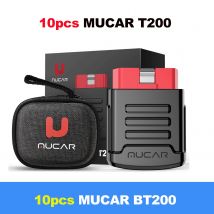 10-100 pezzi MUCAR BT200/BT200 Pro Strumento diagnostico OBD2 Sistema completo Diagnosi Bluetooth Lettore di codici OBD2 Scanner per tutte le auto