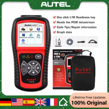 Autel AL619 AL519 OBD2 escáner herramienta de diagnóstico de coche lector de código automotriz ABS,SRS herramienta de escaneo de escáner de diagnóstico automotriz EOBD