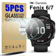 Vetro temperato per Garmin Fenix 7 7S 7X 6 6S 6X Pro Sapphire HD pellicola proteggi schermo per