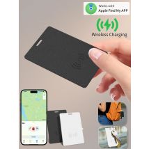 GPS Locator Smart Mini Tag Bluetooth Anti Loss GPS Tracking Card Wireless Charge for Find My APP IOS Wallet Phone Tracker