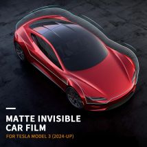 Pellicola protettiva per vernice auto resistente ai graffi trasparente TPU opaca 8.5Mil per Tesla Model 3 Highland 2024-Up PPF Trim accessori