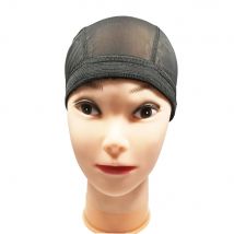 Dehnbare Spandex-Mesh-Perückenkappe, Universalgröße zum Einnähen von Haarweberei, einfacheres Dome-Styling-Haarnetz