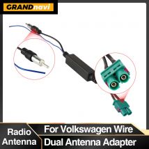 1PCS Grandnavi For VW/Volkswagen Radio Dual heads Antenna Connections Radio Cable Adapter Cable