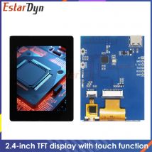 ESP32-C3-Karte mit 2,4-Zoll-TFT-LCD-Touchscreen, ST7789, WiFi BLE 5.0, SPI für Arduino IDE/MicroPython