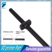 3D Drucker Teile T8 PTFE Teflont blei schraube Blei 2mm/8mm Mit POM Mutter Für Ender3 Ender3 pro Ender3 V2 Ender5 Sidewinder X1 VORON