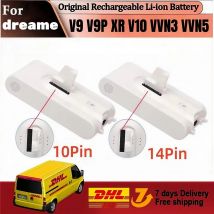 (Origine) Batteria agli ioni di litio da 5000 mAh per Dreame V8 V10 V9 V9P XR VVN3 VVN4 Parti per aspirapolvere senza fili portatili Batteria di ricambio
