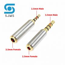 3,5mm Stecker auf 2,5mm Buchse/2,5mm Stecker auf 3,5mm Buchse Adapter Konverter Stereo Audio Kopfhörer anschluss hochwertige Großhandel DIY