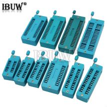 1PCS 2,54 MM IC lock sitz buchse Test Universal ZIF buchsen 14Pin 16Pin 18Pin 20Pin 24Pin 28Pin 14P 16P 18P 20P 24 28P IC buchse