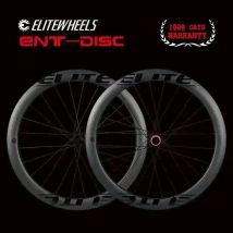 ELITEWHEELS ruote in carbonio freno a disco 700c set di ruote per bici da strada ENT UCI Quality Carbon Rim Center Lock o 6-blot