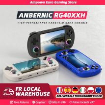 ANBERNIC RG40XX H Console di gioco portatile Schermo da 4 '' Sistema Linux Joystick Effetto di illuminazione RGB Lettore video RG40XXH Console Trimui