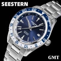 SEESTERN GMT Diver Orologio da uomo Grand NH34 Movimento Panda Meccanico automatico 200M Impermeabile Orologi da polso di lusso in ceramica Nuovo S456